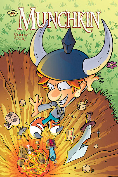 Munchkin Comic Volume 4 cover