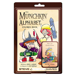 Munchkin Alphabet Coloring Book cover