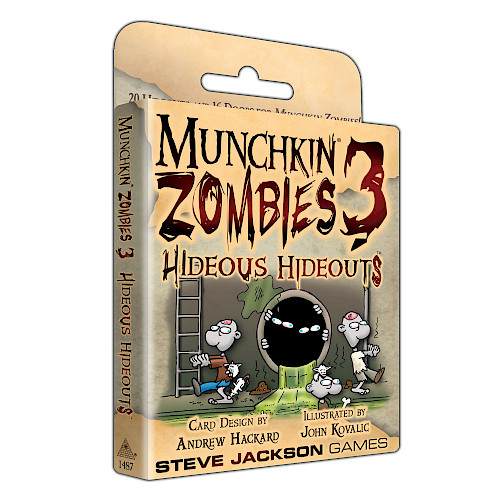 Munchkin Zombies 3 — Hideous Hideouts cover