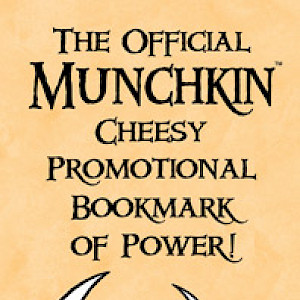 The Official Munchkin Cheesy Promo Bookmark of Power! cover