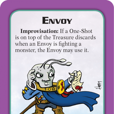 Munchkin Starfinder Preview: Envoy cover