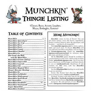 Munchkin Thingies cover